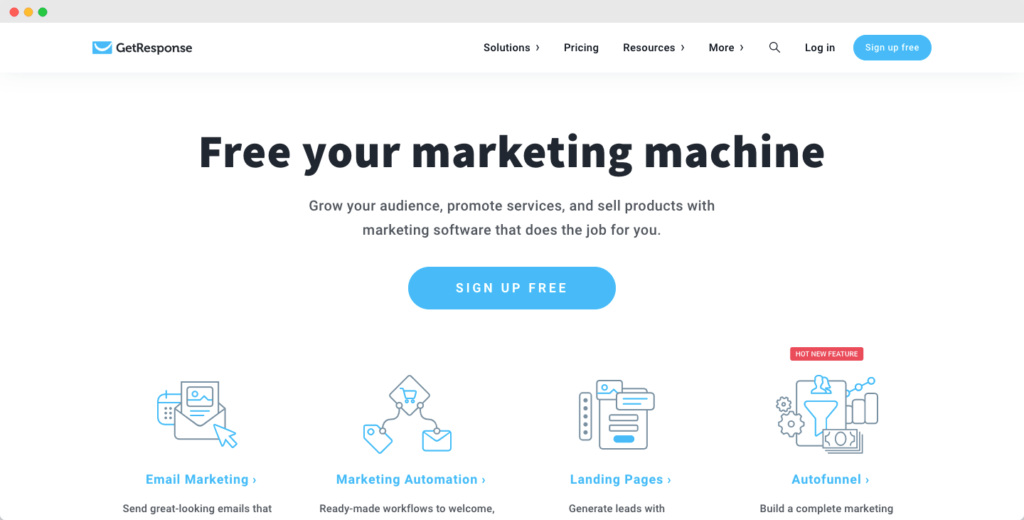 Getresponse - Best and Cheap Email Marketing Platforms