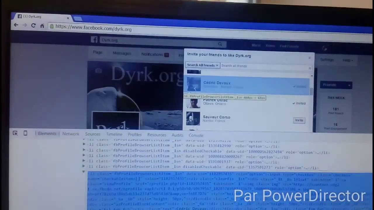 Re-invite friends to like your Facebook Page / Fanpage