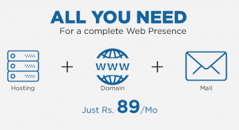 Hostgator Coupon: Web Hosting + Domain + Business Email @ Rs.89 / Month