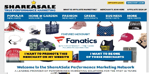 ShareASale - Best Affiliate network program in india and world