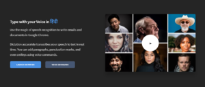 Dictation - transcribes your voice to text dictation