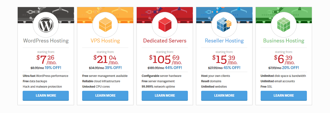 InMotion Hosting Plans Best for WordPress hosting