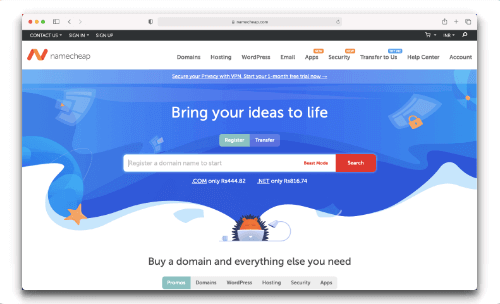 Namecheap - Cheap and Best web hosting