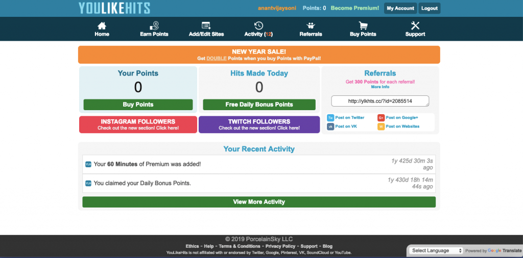 YouLikeHits - Best websites to get Free Subscribers, Followers, Likes, Share and Comments