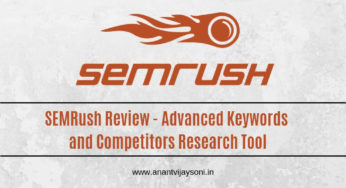 SEMrush Review – Advanced Keywords and Competitors Research Tool