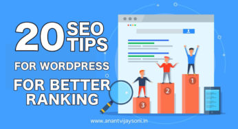 20 SEO Tips for WordPress for Better Ranking