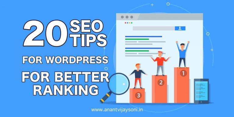 20 SEO Tips for WordPress for Better Ranking