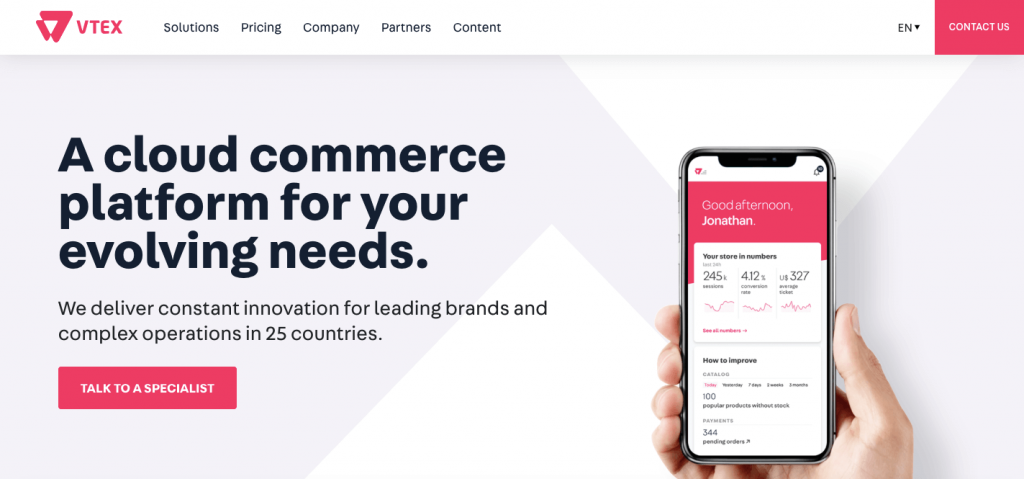 VTEX - Best online ecommerce platform