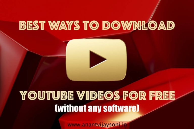 Best Ways To Download YouTube Videos for Free (without any software)