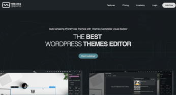 WordPress Theme Generator — Design – Sell – Earn from Best Theme Editor