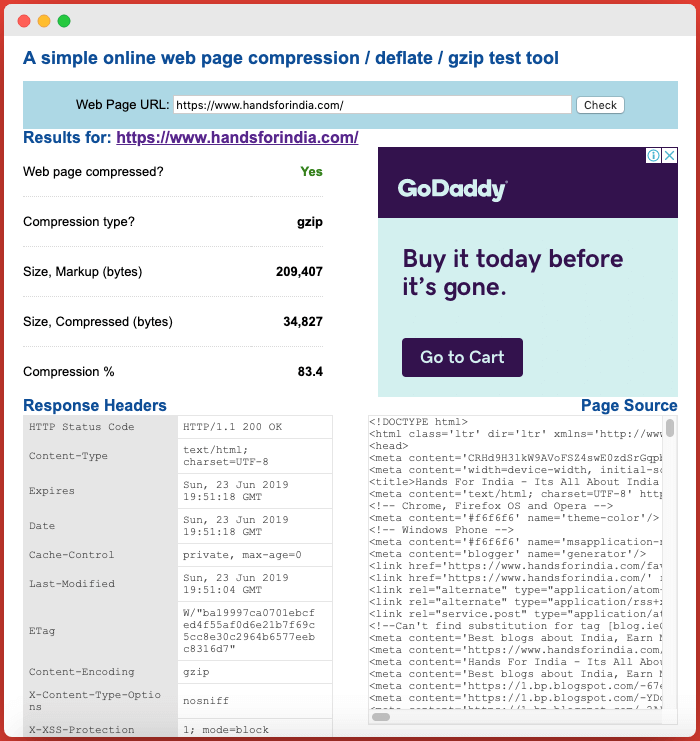 How to Enable GZIP Compression on Blogger/Blogspot?