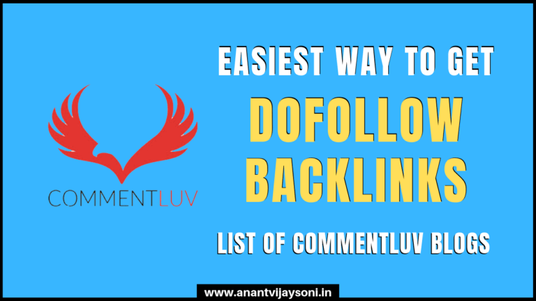 List Of CommentLuv Blogs – Easiest Way to Get Dofollow Backlinks