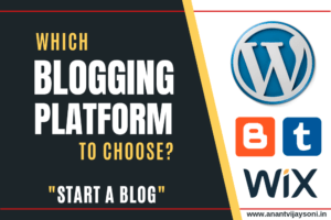 Starting a Blog – Which Blogging Platform To Choose?
