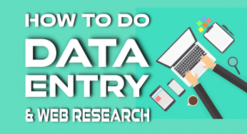 How To Do Data Entry & Web Researching Jobs?