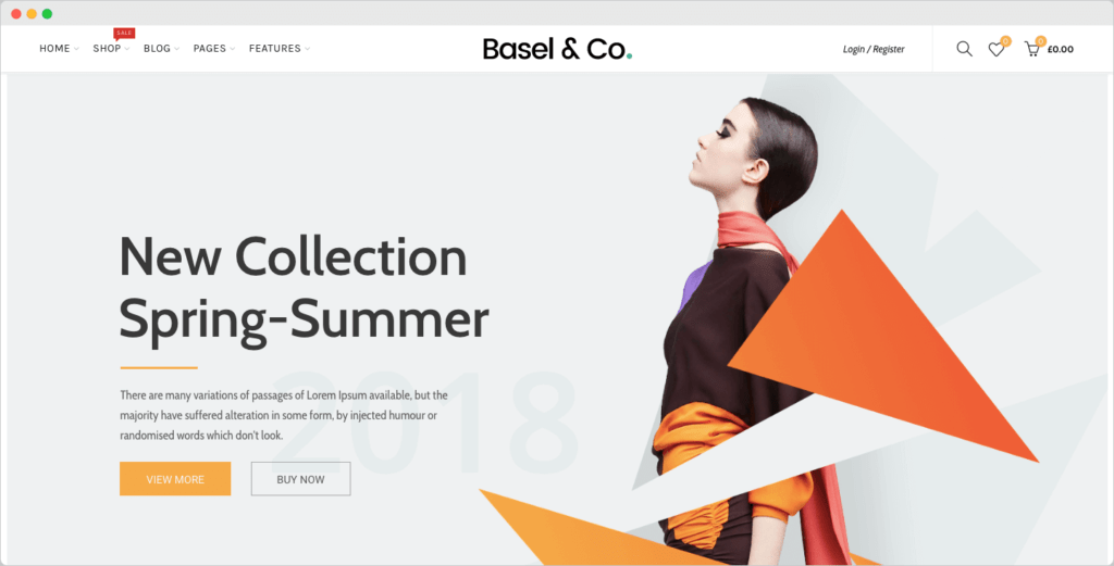 Basel - Fashion Multi-Purpose eCommerce WordPress Theme