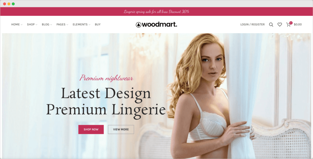 WoodMart – Responsive WooCommerce Fashion WordPress Theme