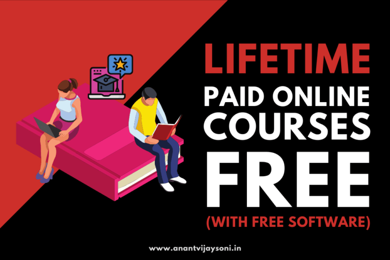 Lifetime Paid Online Courses For Free (with Free Software) 2024