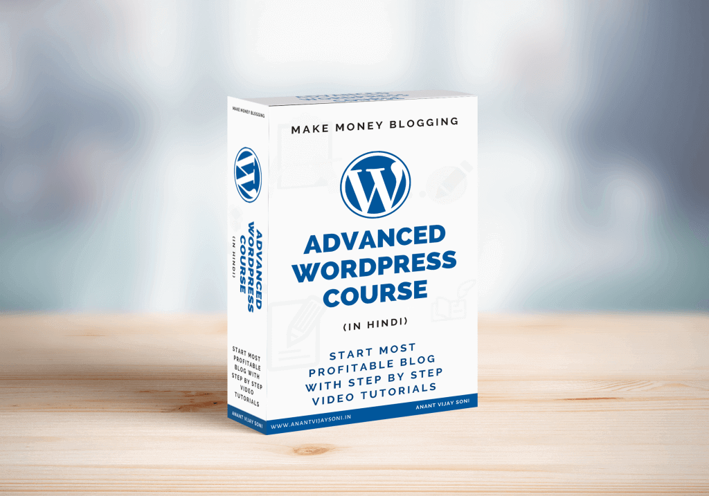 ADVANCED WORDPRESS COURSE by AVSTECH - ANANT VIJAY SONI