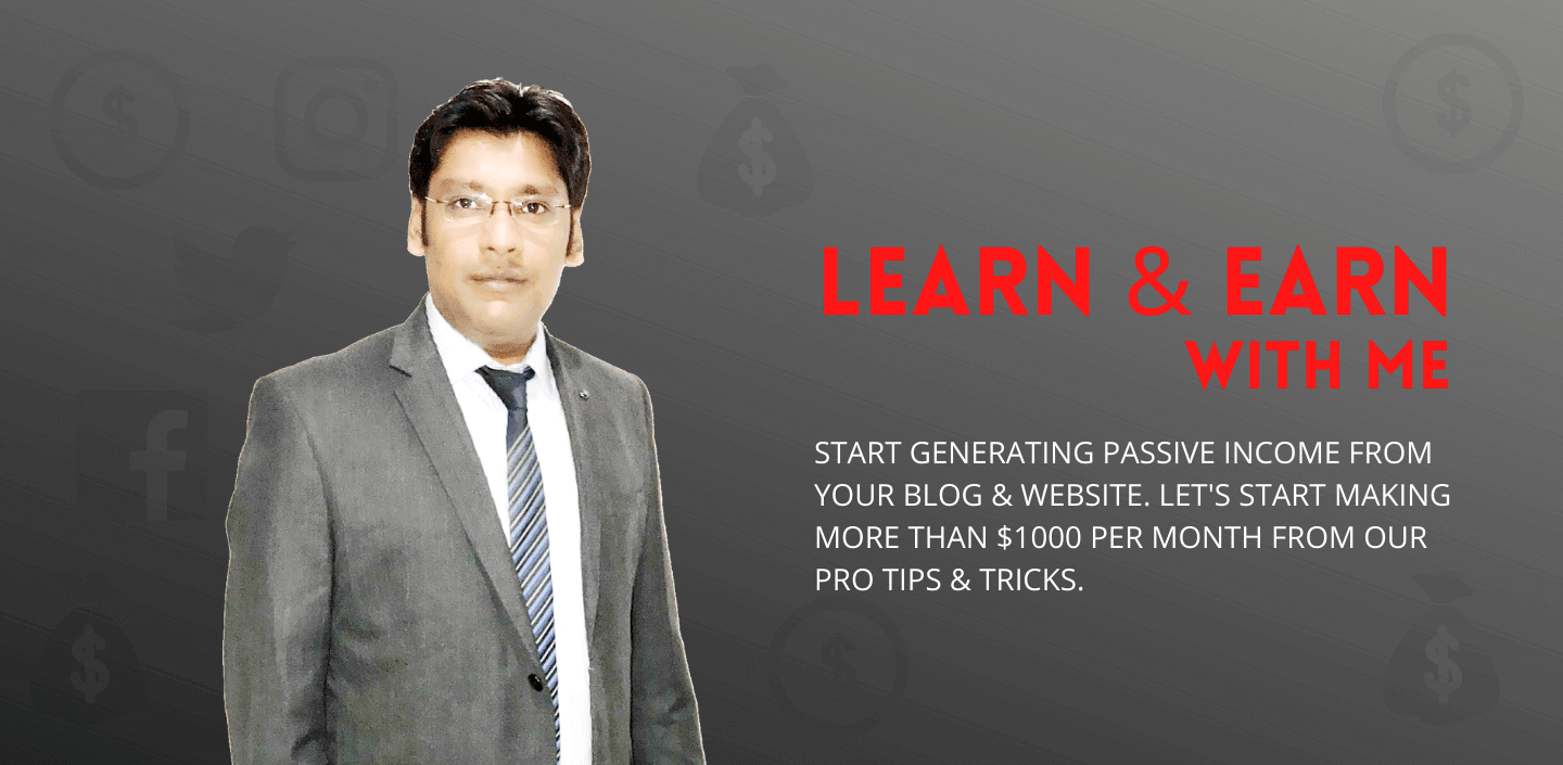 Learn and earn with me - anant vijay soni
