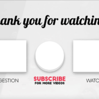 Youtube End Screen Video Template