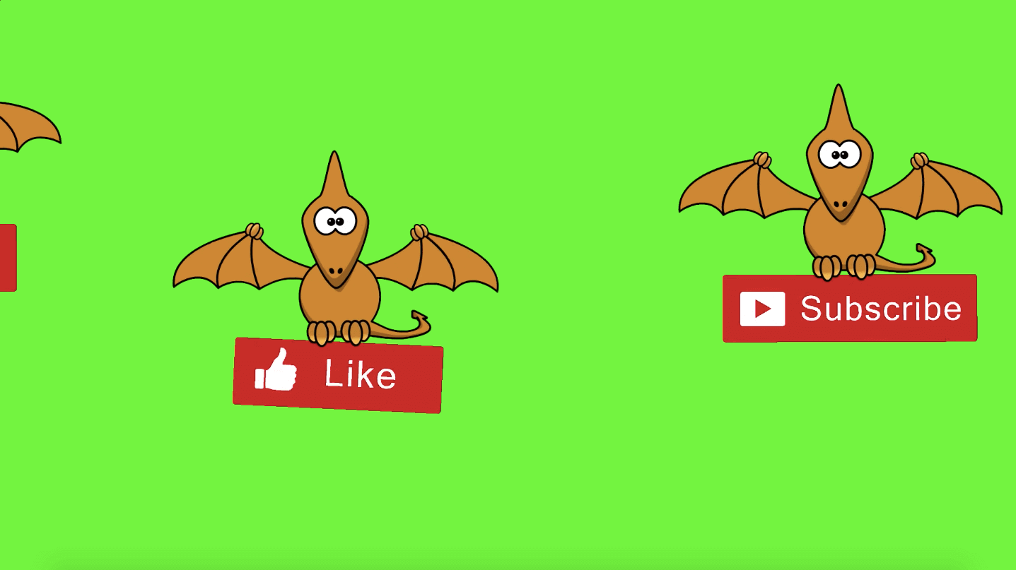 Youtube Subscribe Share Like Green Screen Video - Free Download