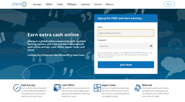 ClixSense - Best Survey Website