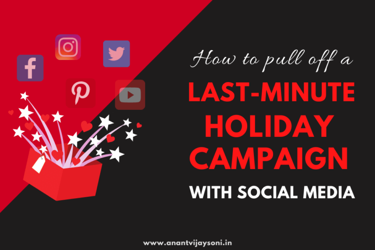 How to Pull Off a Last-Minute Holiday Campaign With Social Media