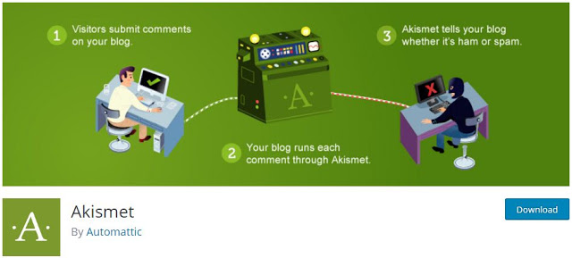 Akismet - Anti Spam wordpress plugin