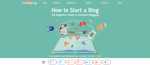 FirstSiteGuide-The-beginner’s-guide-to-successful-blogging