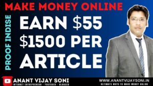 Earn $55 – $1500 Per Article | Make Money Online by Writing Articles & Guest Post (with Proof)