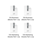 200 PREMIUM QUALITY EBOOKS (Digital Marketing & Business ebooks) with Resell Rights