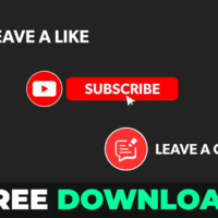 Animated Subscribe Like Comment Vertical Video - Free Download