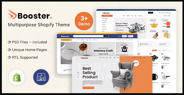 Booster - Best Shopify Theme for Dropshipping Store