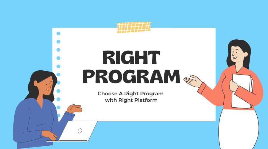 Choose A Right Program - Affiliate Marketing for Beginners
