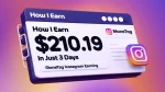 How I Earn $210.19 in 3 days | Monetag Instagram Earning | Monetag Direct Link Earning Trick 2025