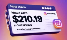 How I Earn $210.19 in 3 days | Monetag Instagram Earning | Monetag Direct Link Earning Trick 2025