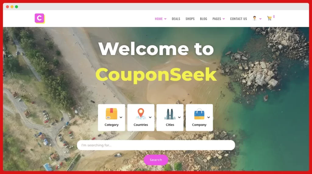 13+ Best Wordpress Themes for Coupon Sites | Coupon WordPress Themes & Plugins 3 CouponSeek - Best WP Coupon Theme