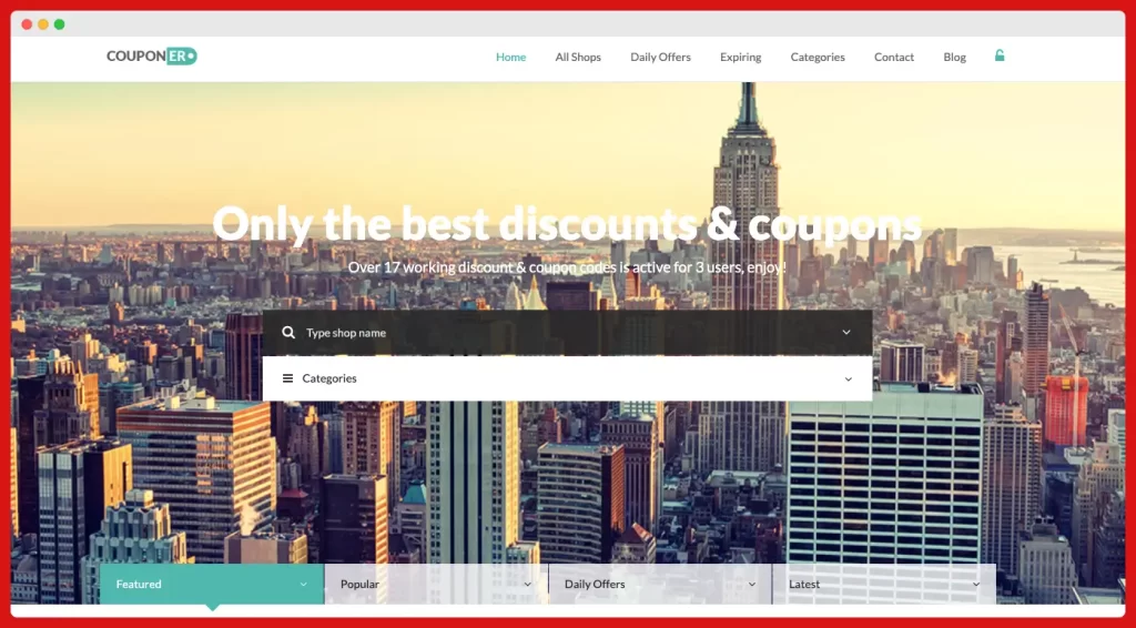 13+ Best Wordpress Themes for Coupon Sites | Coupon WordPress Themes & Plugins 4 Couponer - Best WP Coupon Theme