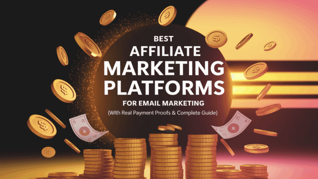Best Affiliate Marketing Platforms for Email Marketing (With Payment Proofs)