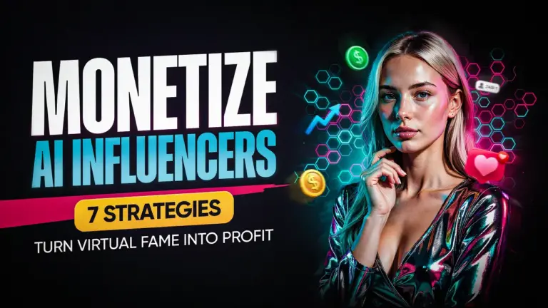 Monetize AI Influencers: 7 Strategies to Turn Virtual Fame into Profit